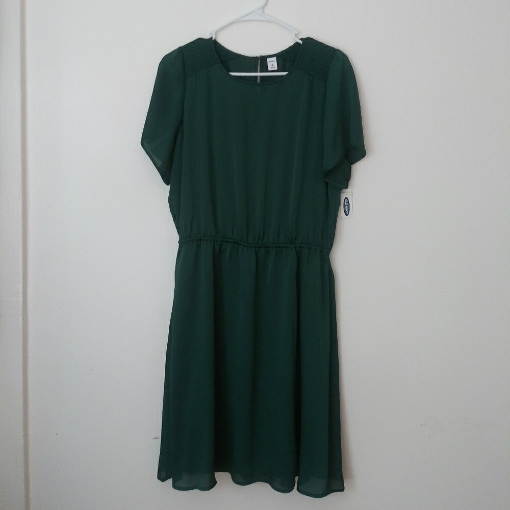 Old Navy green dress